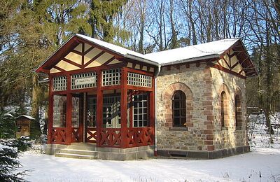 Aufnahme der Belegstelle an der Saalburg im Taunus